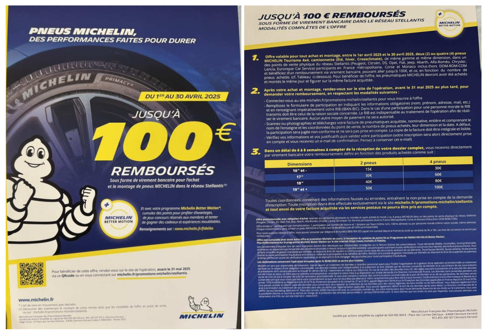 Publicité Pneu