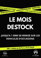 DESTOCKAGE VEHICULES D'OCCASION